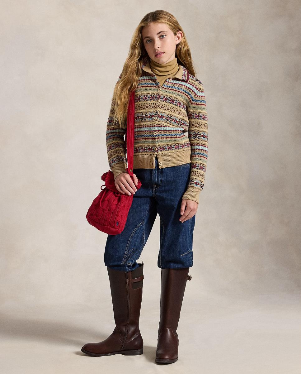 Imagem 0 de Cardigan com Estampado Fair Isle