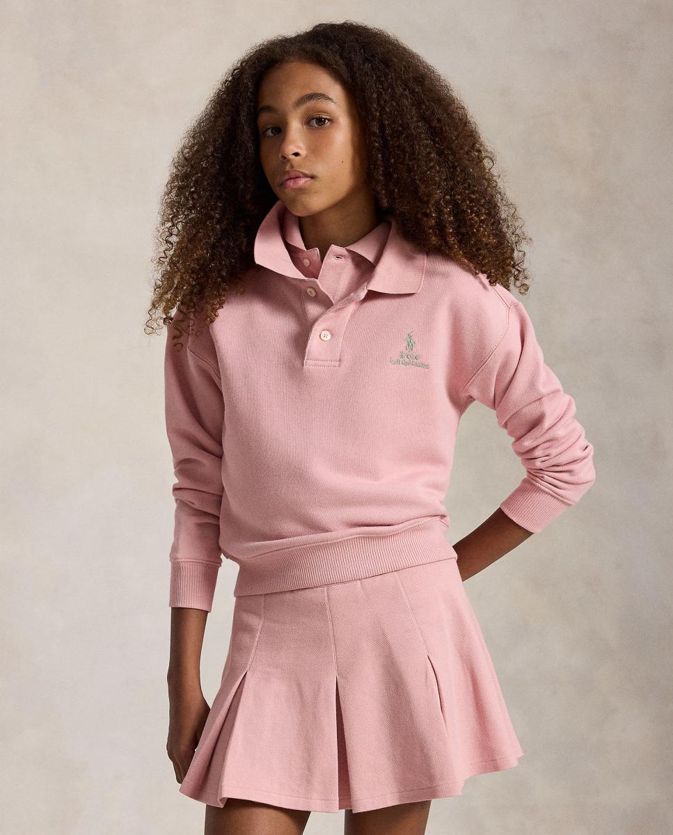Imagem 0 de Sweatshirt com Colarinho de Polo e Logótipo