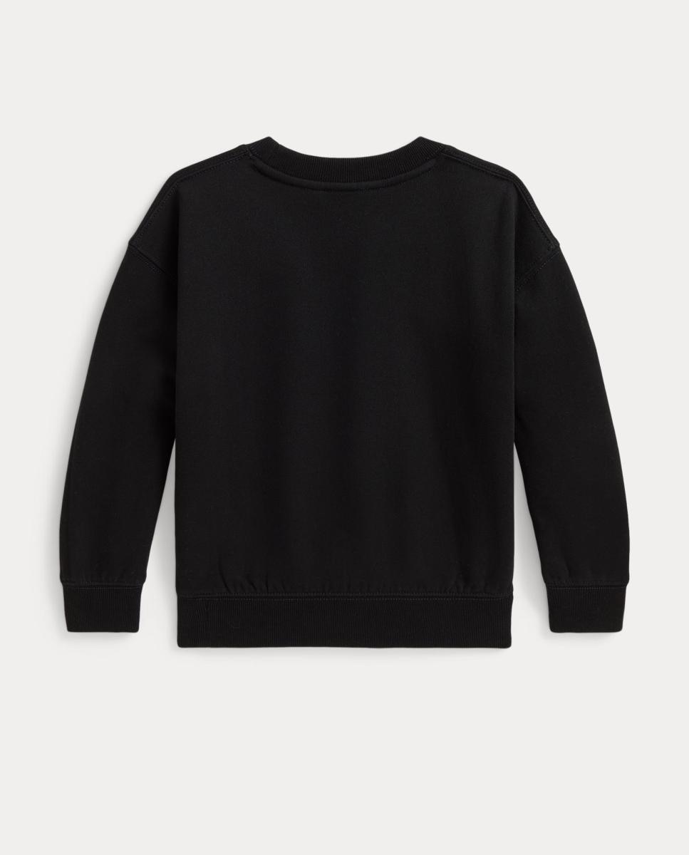 Sweatshirt de Felpa com Polo Bear Preto-2