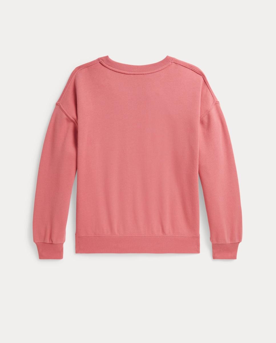 Sweatshirt com Decote Redondo e Polo Bear Polo Ralph Lauren Coral-5