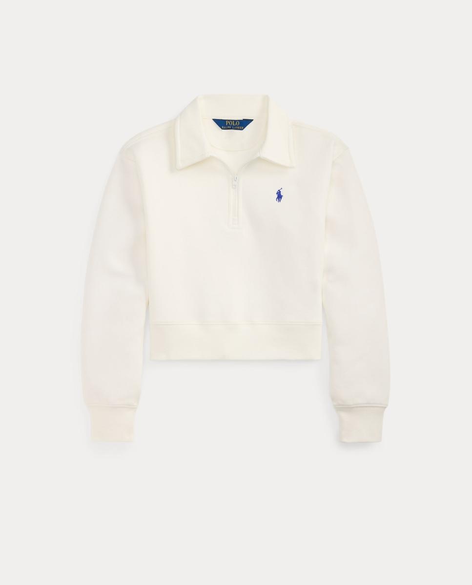 Imagem 0 de Sweatshirt em Tecido Técnico com Fecho de Correr Curto