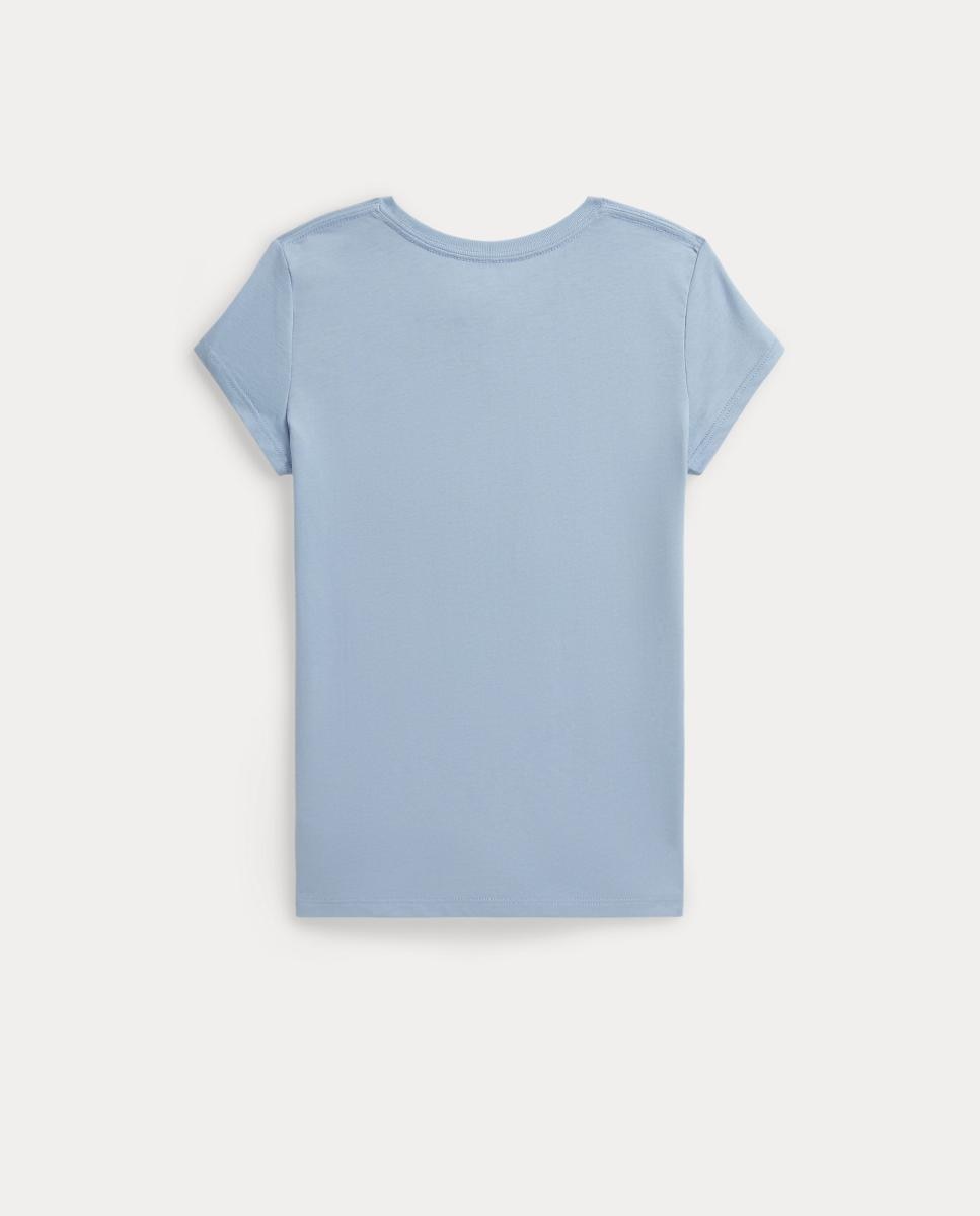 Camisola de Malha Jersey com Polo Bear Polo Ralph Lauren Índigo-5