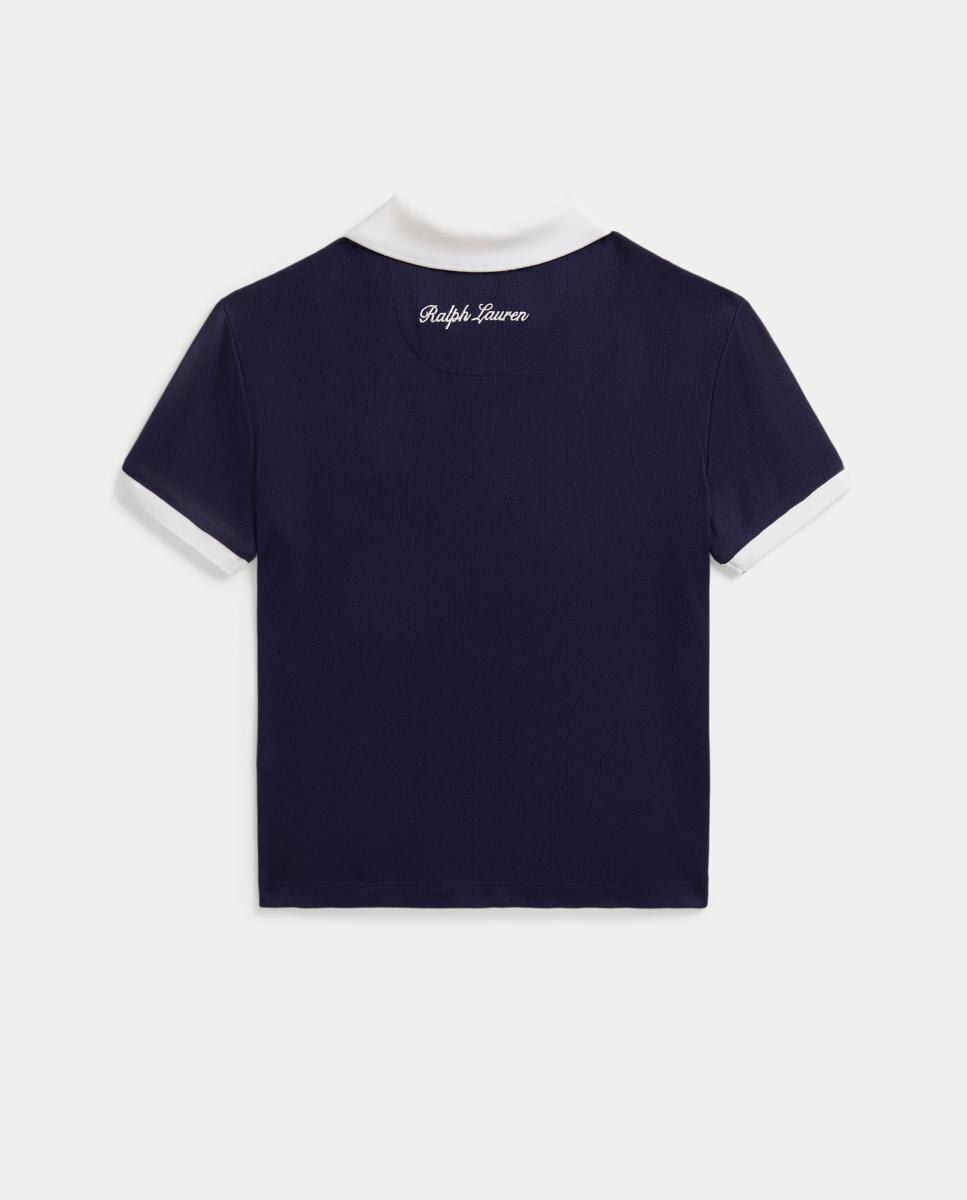 Polo com Colarinho em Contraste Polo Ralph Lauren Azul-marinho-2