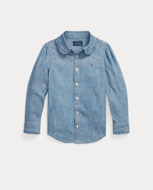 Imagem 0 de Camisa de Chambray - Azul