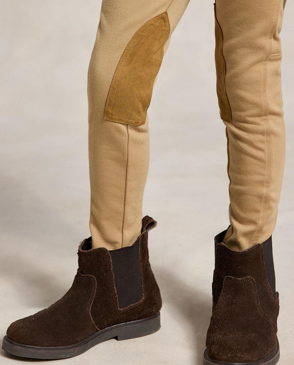 Leggin de niña elástico de estilo ecuestre - Polo Ralph Lauren - Camel Camel-3