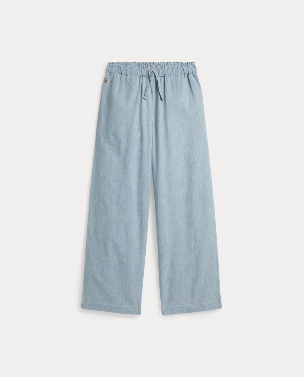 Calças de Chambray - Índigo Polo Ralph Lauren Índigo-4