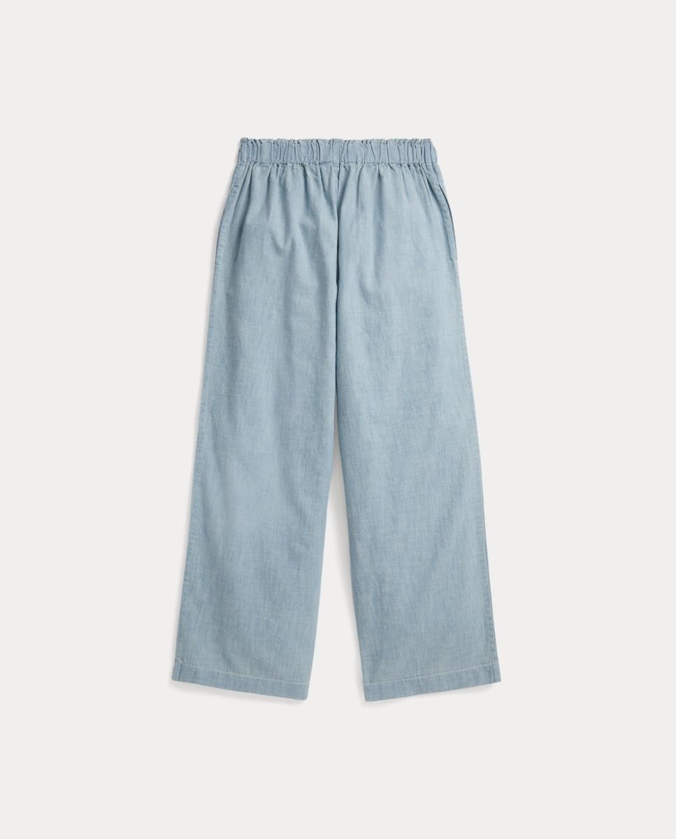 Calças de Chambray - Índigo Polo Ralph Lauren Índigo-5