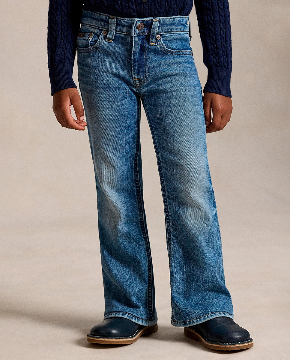 Vaquero de niña campana de algodón · Polo Ralph Lauren · El Corte