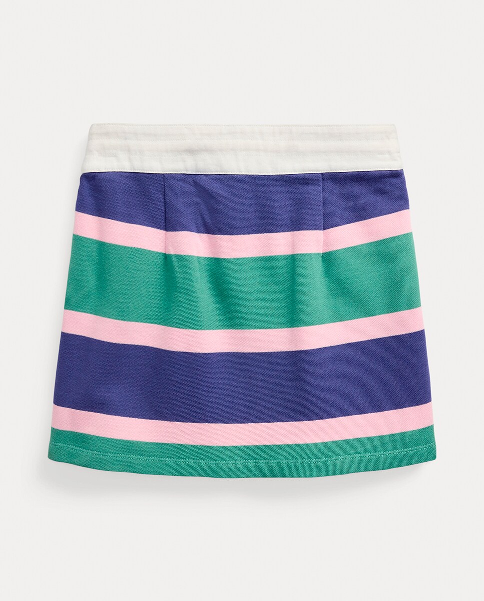Saia de Rugby de Tecido Turco de Algodão Multicolor-2