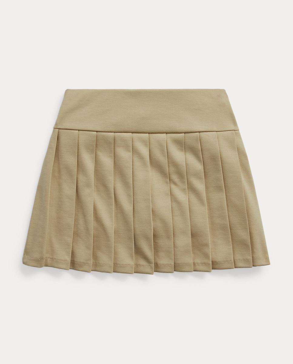 Saia-Calça Plissada de Ponte Polo Ralph Lauren Bege-7