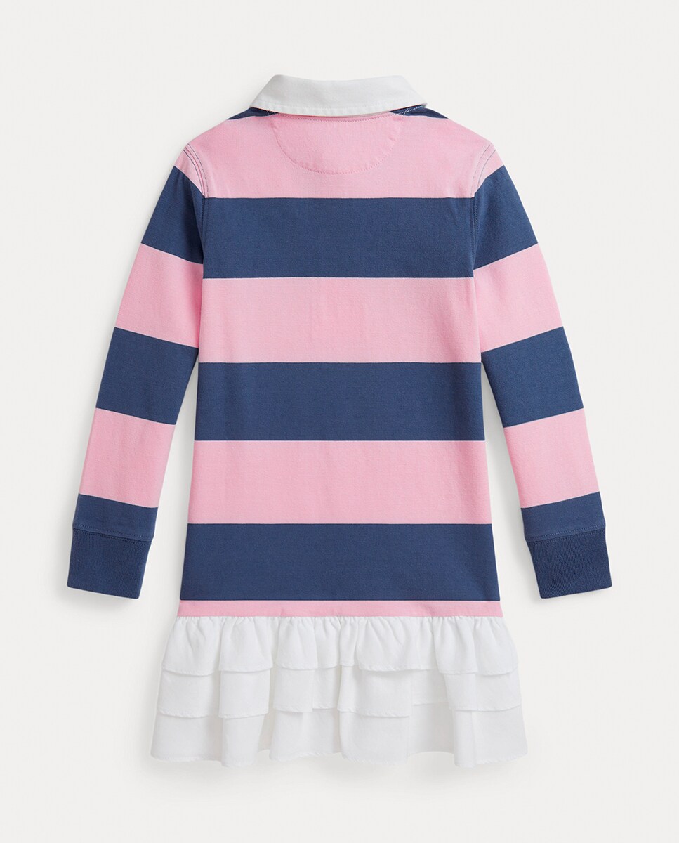 Vestido de Rugby de Algodão com Estampado Multicolor-2