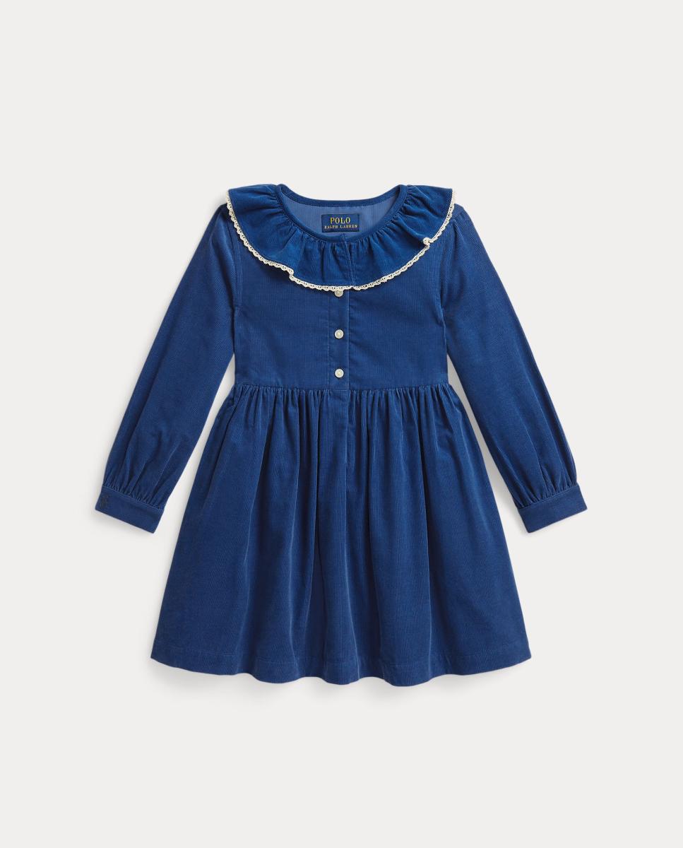 Imagem 0 de Vestido de Bombazina com Manga Comprida