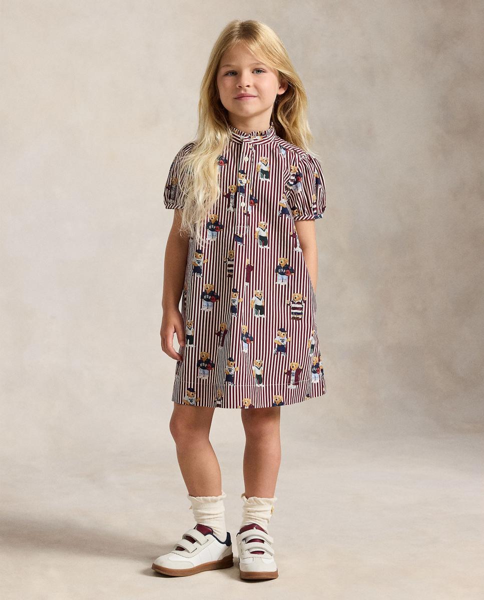 Imagem 0 de Vestido de Popelina Estampado