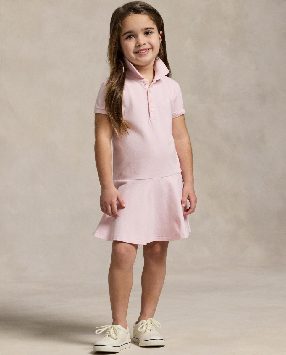 Imagem 0 de Vestido Tipo Polo de Piqué Elástico