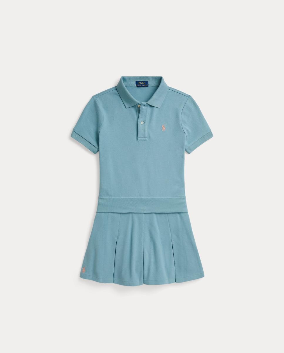 Imagem 0 de Conjunto de Polo e Saia de Algodão