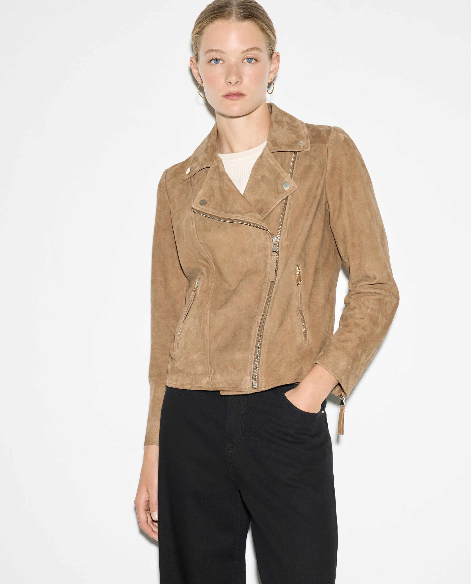 Blusão biker Toffee-1