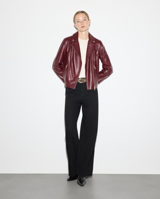 Imagem 0 de Blusão Biker com Fecho de Correr Cruzado