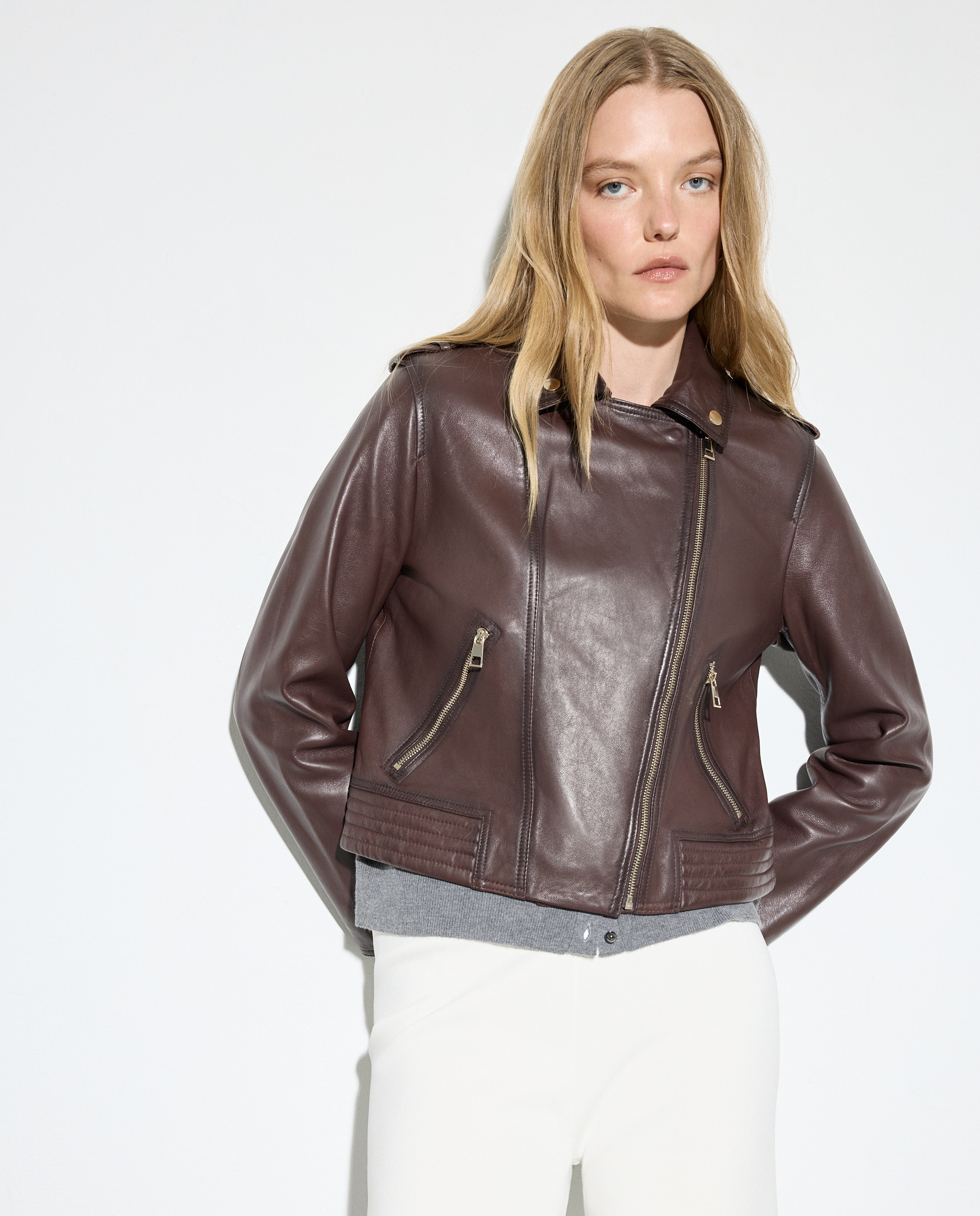 Imagem 0 de Blusão Biker com Lavagem