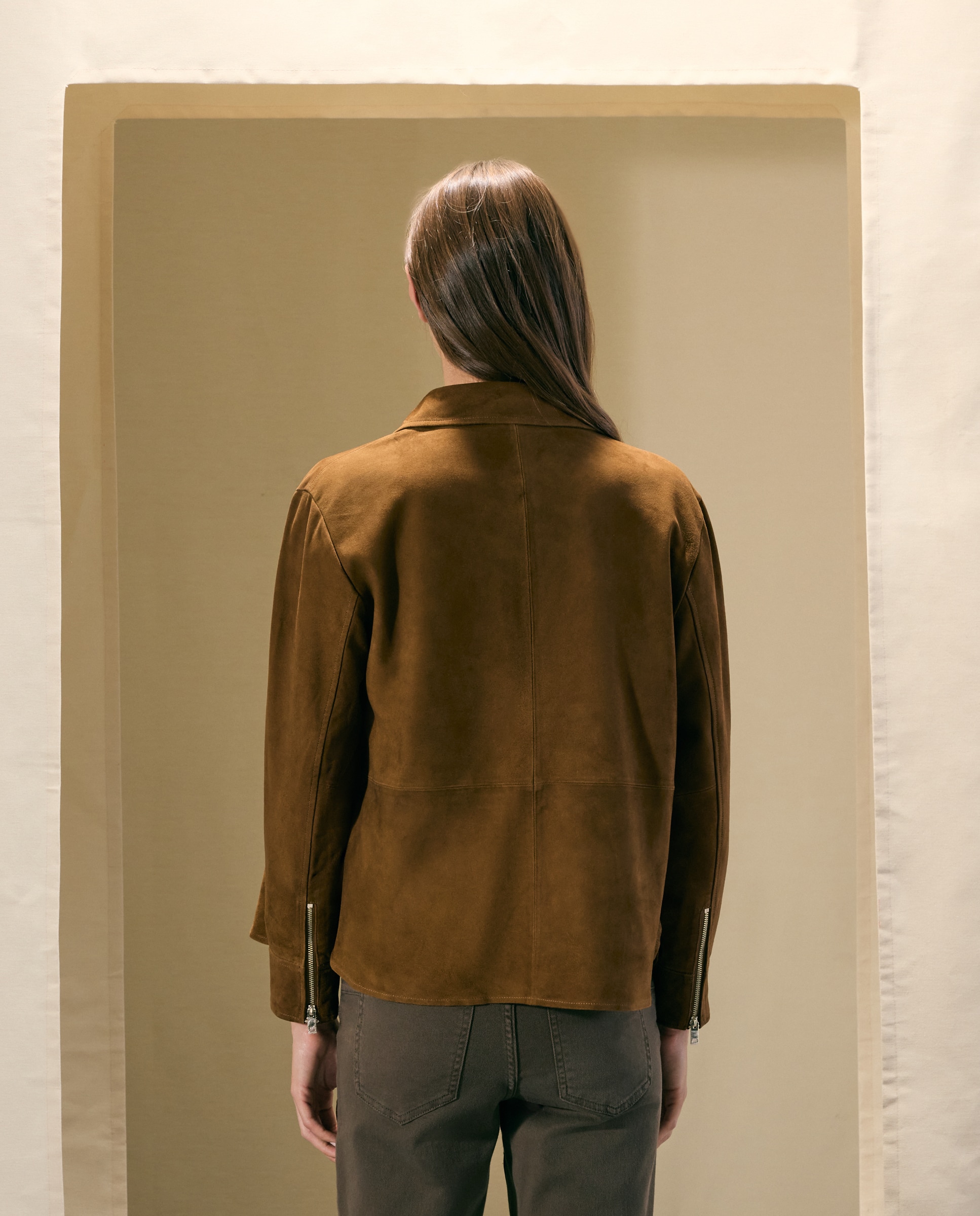 Sobrecamisa de mujer de ante - Woman El Corte Inglés - 730 Camel 730 Camel-4