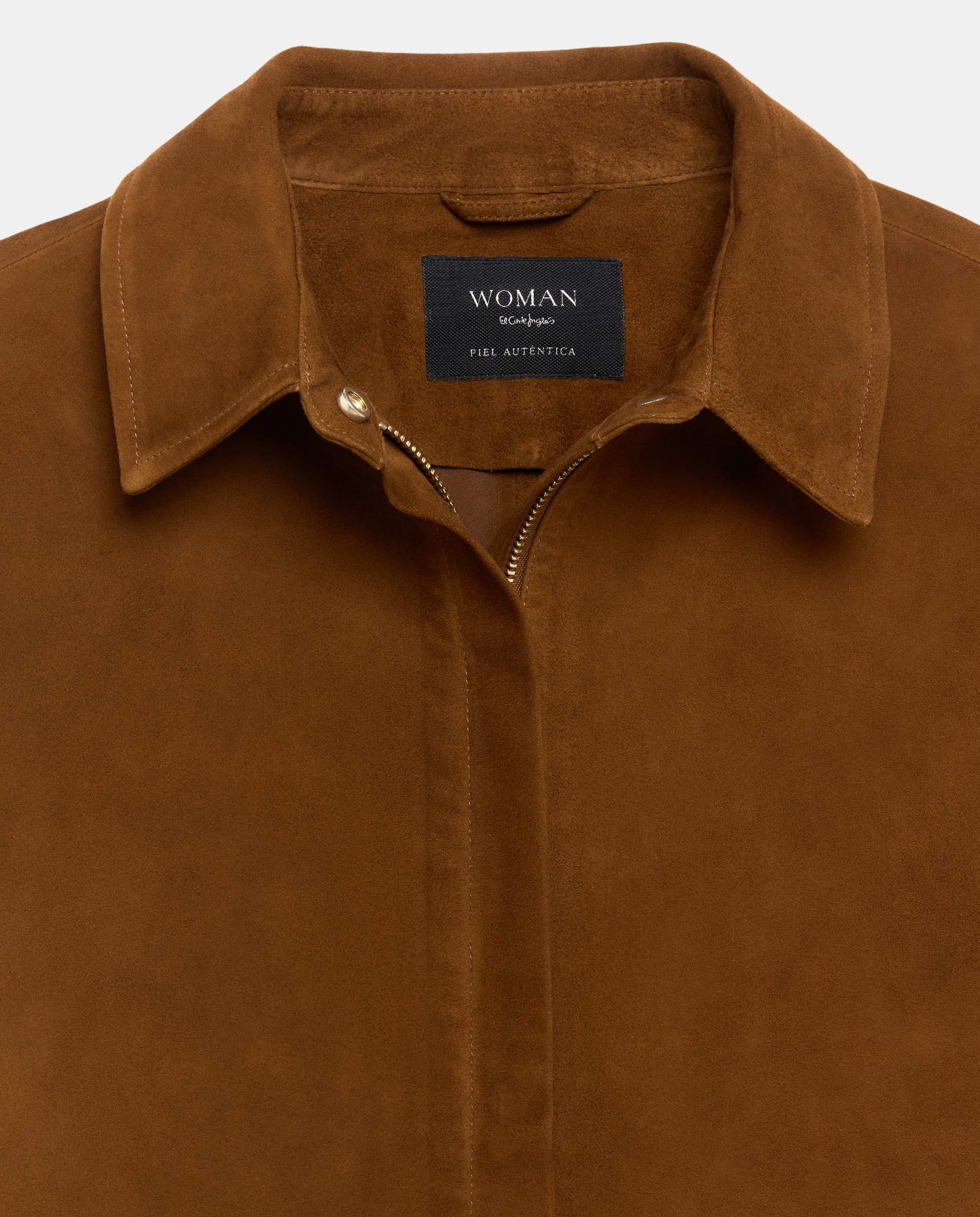 Sobrecamisa de mujer de ante - Woman El Corte Inglés - 730 Camel 730 Camel-6