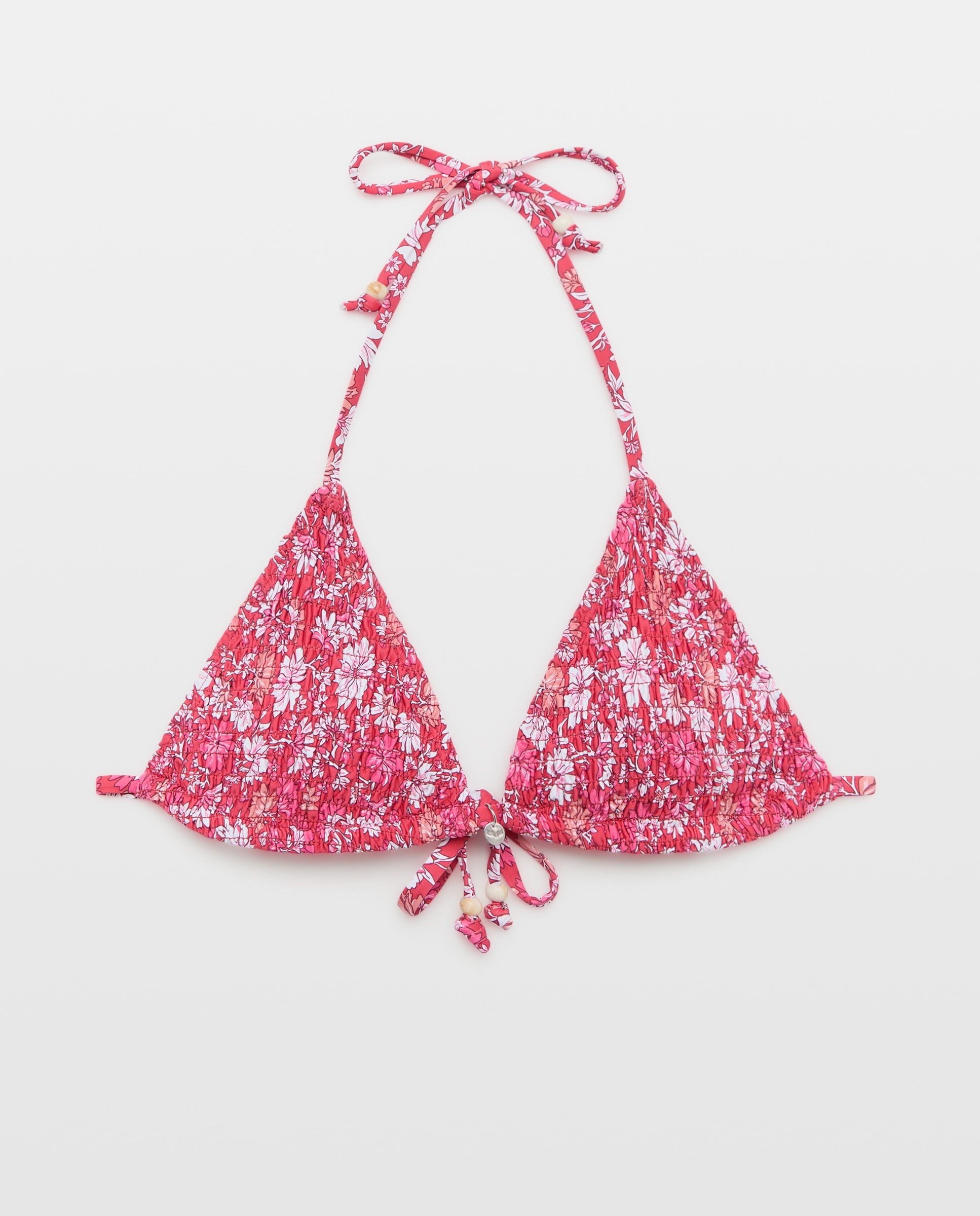 Imagem 0 de Top de Biquíni com Smock Floral