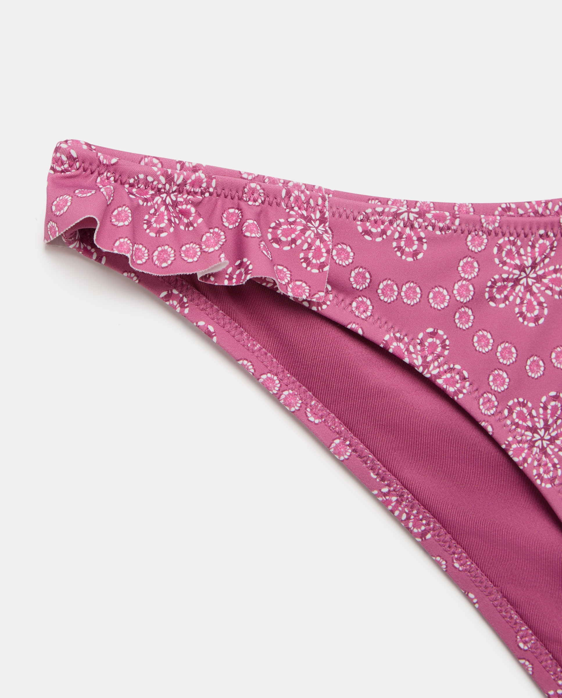 Braguita de bikini con flores - Green Coast - 230 Rosa oscuro 230 Rosa oscuro-5