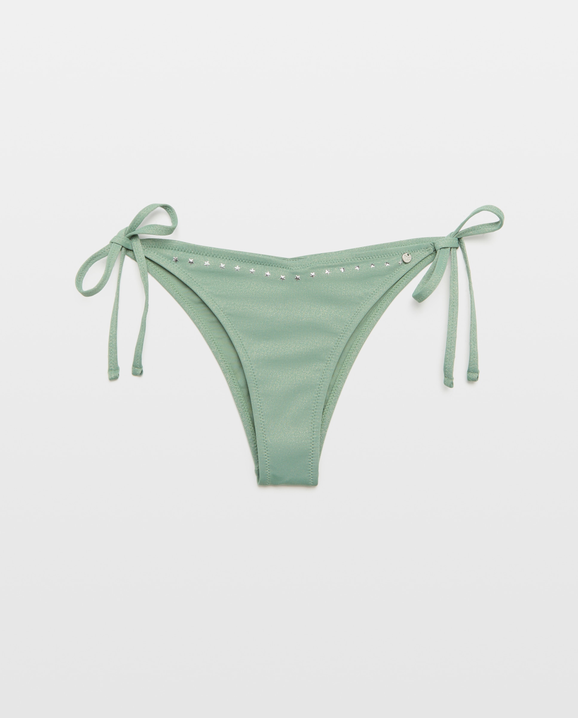 Tanga com Tachas e Estrelas Açafrão-4