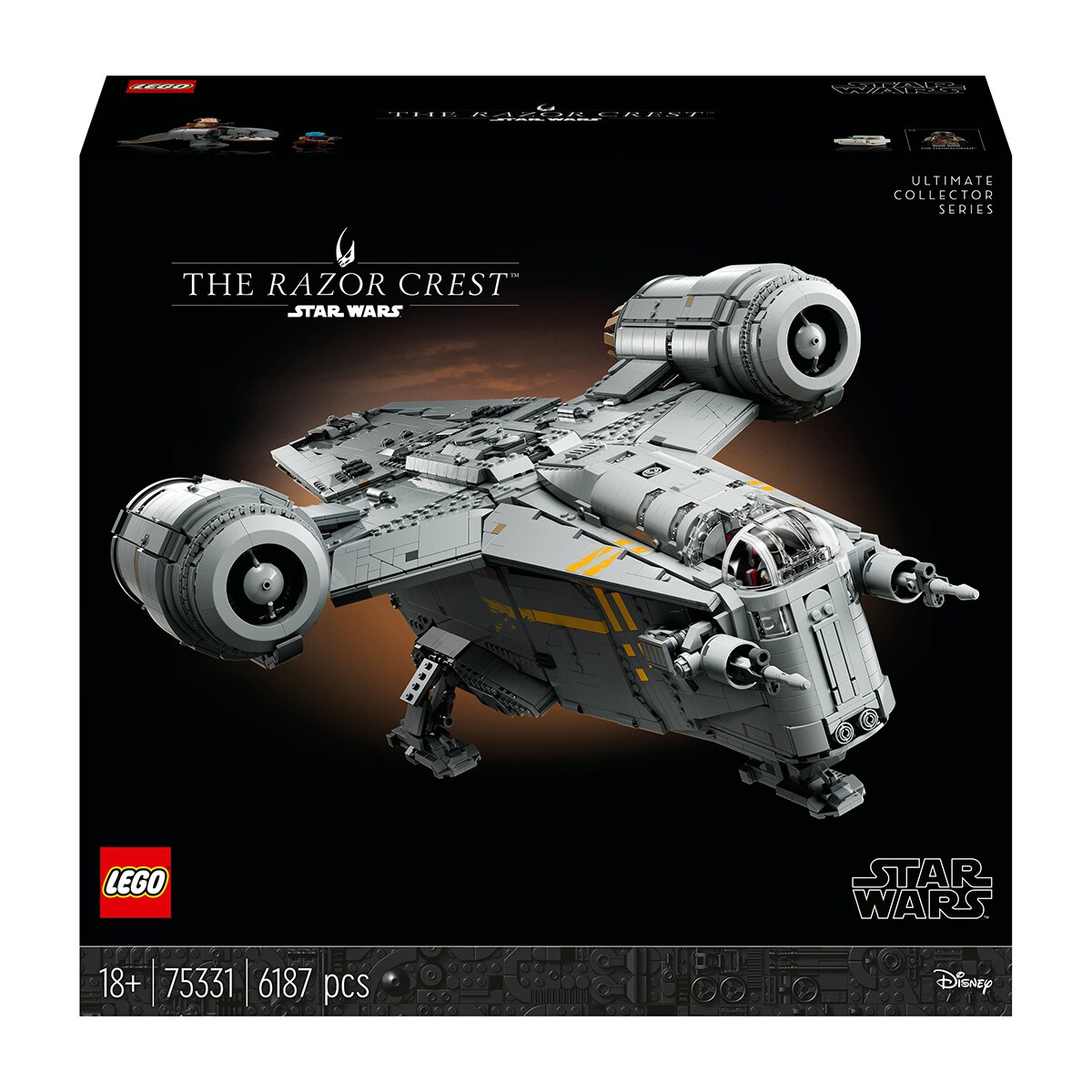 Nave Estelar para Construir The Razor Crest Ultimate Collector
