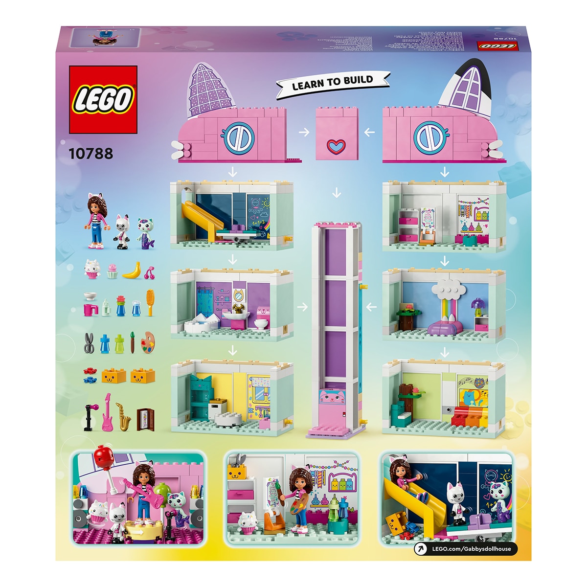 La Casa de Muñecas de Gabby LEGO Gabby's Dollhouse - 10788