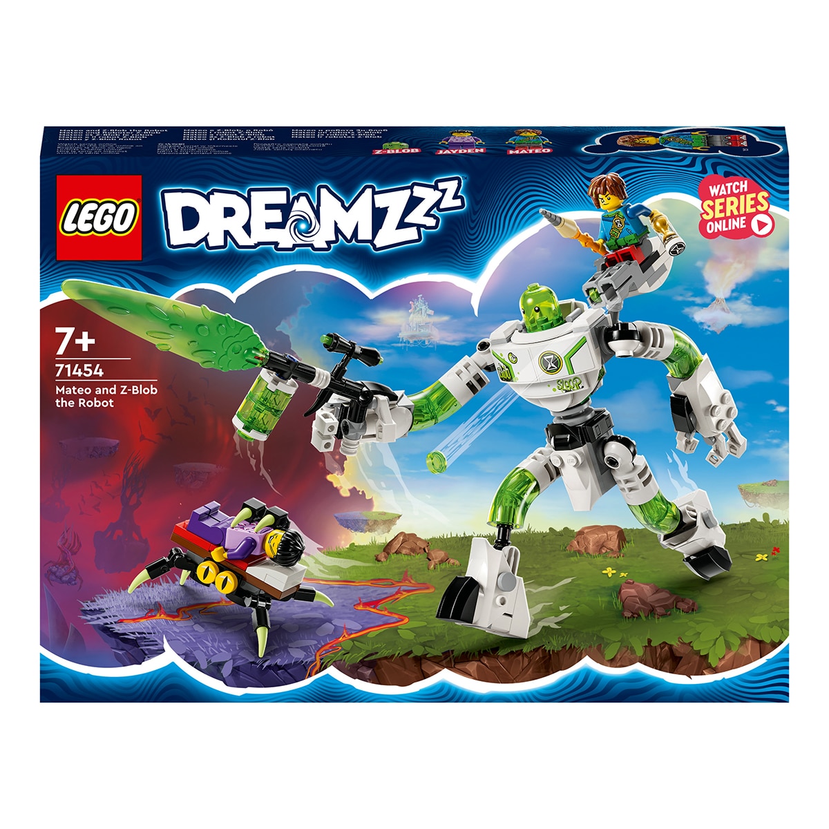 Imagen 0 de Juguete de construcción Mateo y Z-Blob Robot LEGO DREAMZzz - 71454 (Reacondicionado Grado A)