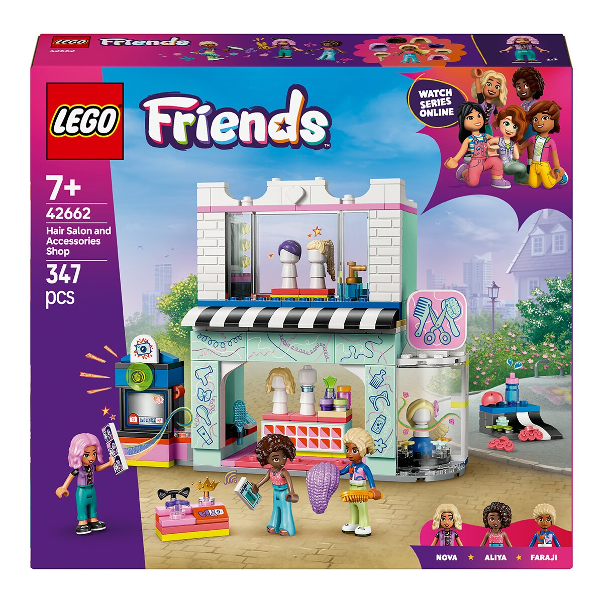 Imagen 0 de Juego de construcción Peluquería y Tienda de Complementos LEGO Friends - 42662 (Reacondicionado Grado B)