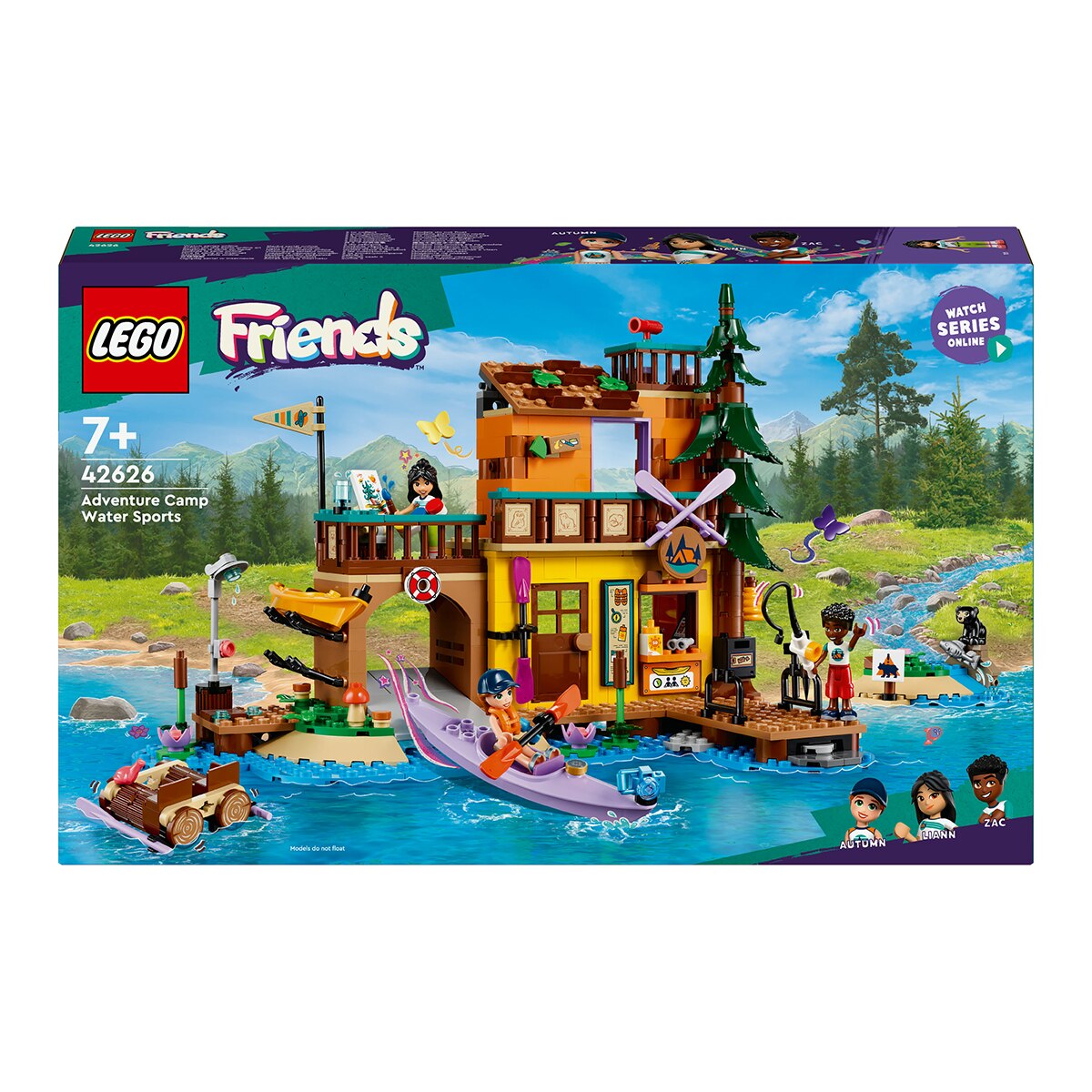 Imagen 0 de Juguete de construcción Campamento de Aventura: Deportes Acuáticos LEGO Friends - 42626 (Reacondicionado Grado A)
