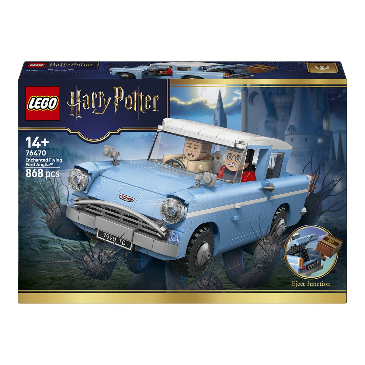 Imagen 0 de Juego de construcción Ford Anglia™ Volador Encantado LEGO Harry Potter TM - 76470 (Reacondicionado Grado A)