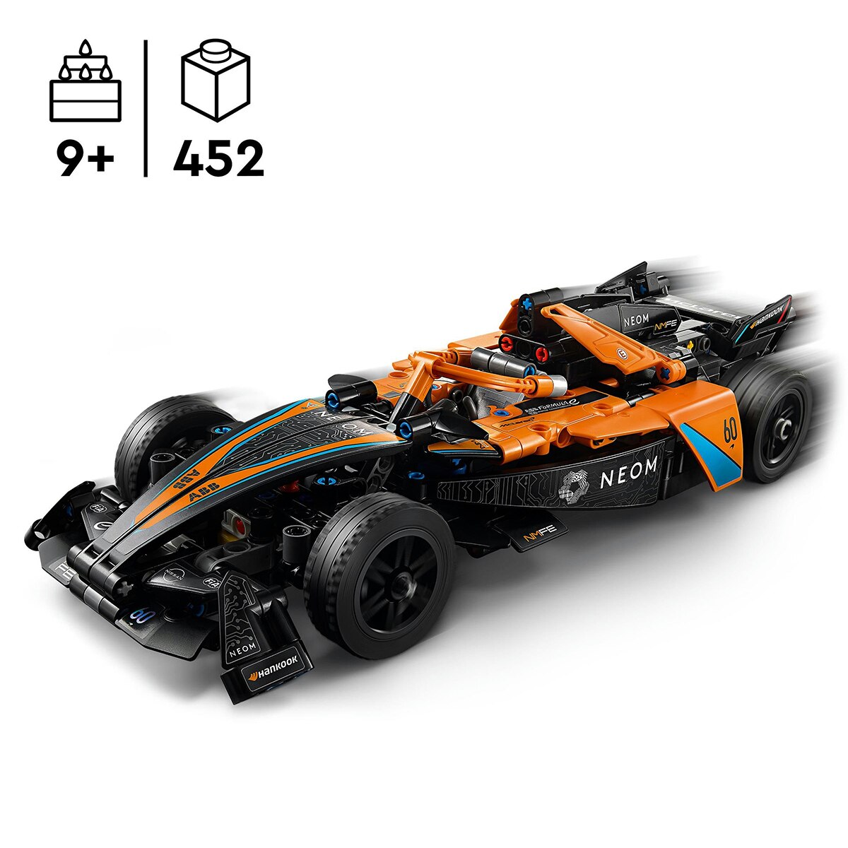 Juguete de construcción NEOM McLaren Formula E Race Car LEGO Technic - 42169 (Reacondicionado Grado A) 4