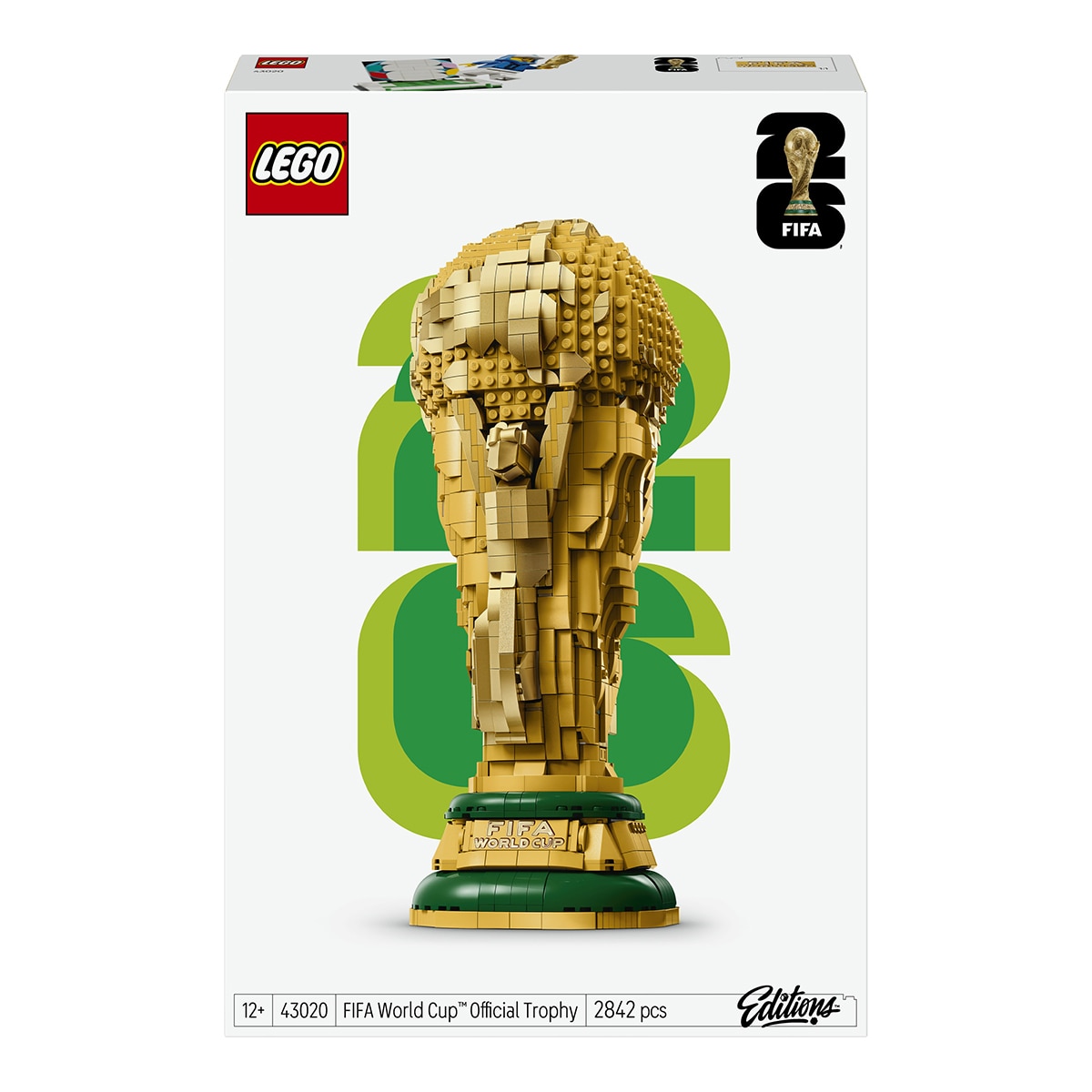 Juego de construcción Trofeo Oficial de la Copa Mundial de la FIFA LEGO Editions Football - 43020 (Reacondicionado Grado A) 1