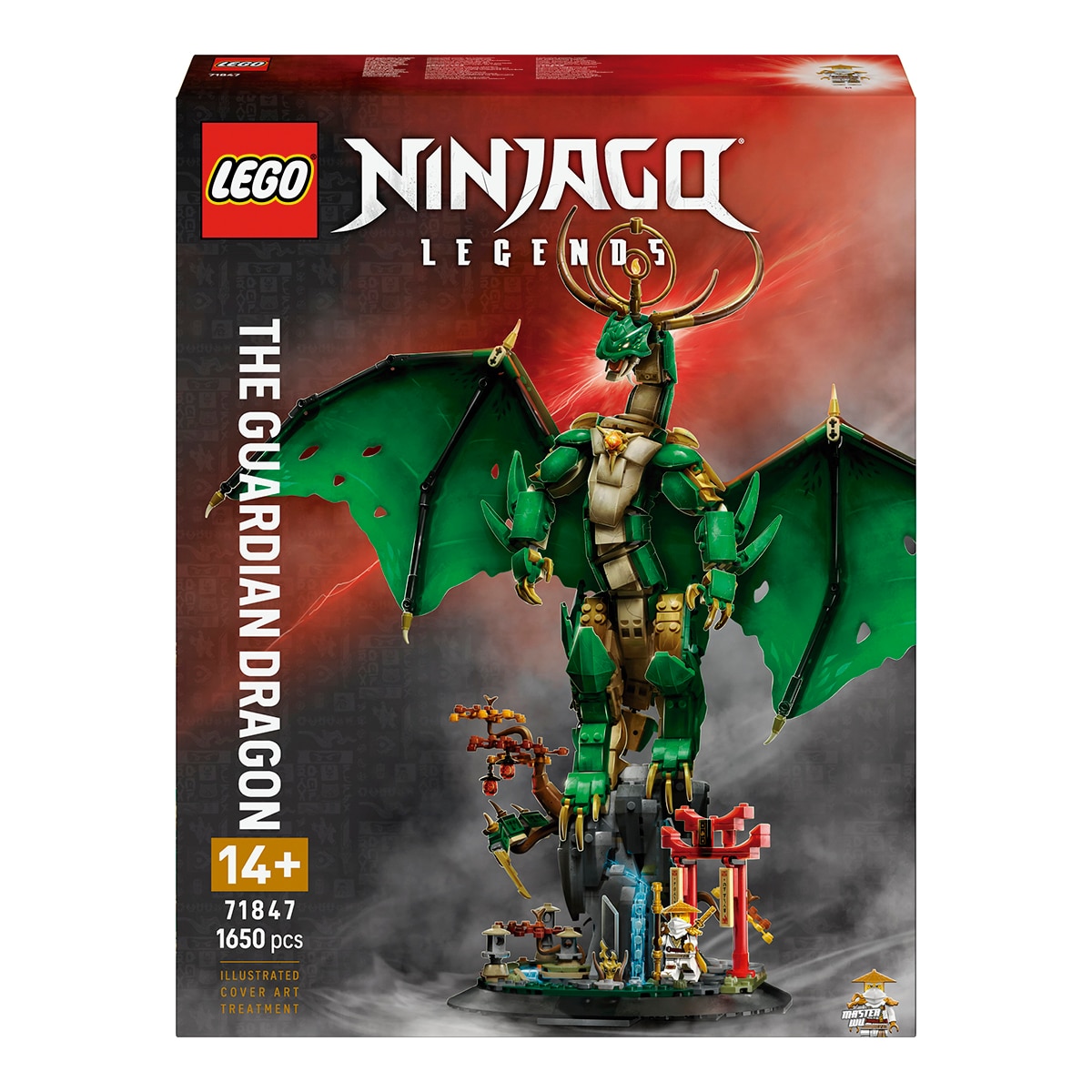 Juego de construcción Dragón Guardián LEGO Ninjago - 71847 (Reacondicionado Grado A) 1