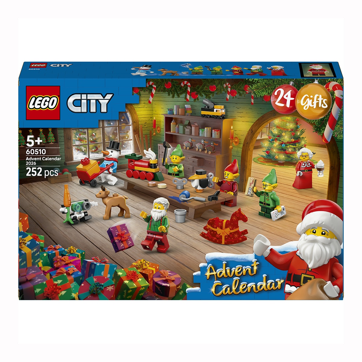 Juego de construcción Calendario de Adviento 2026 - LEGO City Occasions - 60510 (Reacondicionado Grado A) 1