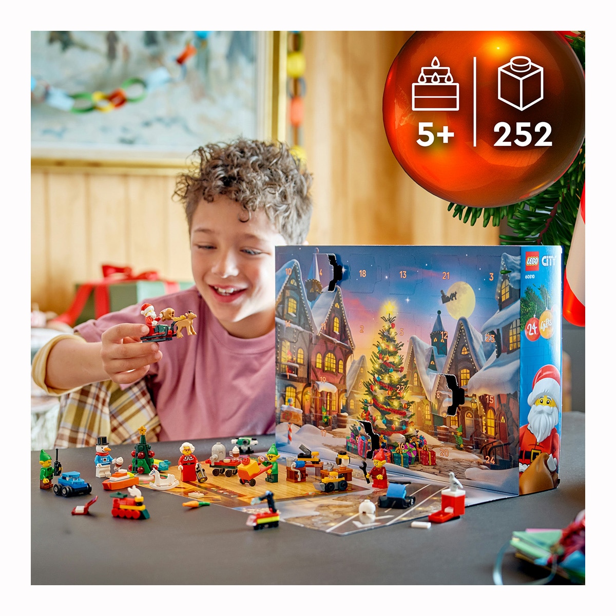 Juego de construcción Calendario de Adviento 2026 - LEGO City Occasions - 60510 (Reacondicionado Grado A) 3