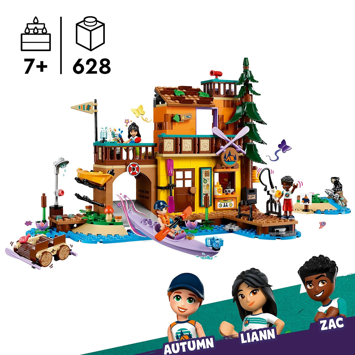 Juguete de construcción Campamento de Aventura: Deportes Acuáticos LEGO Friends - 42626 (Reacondicionado Grado B) 4