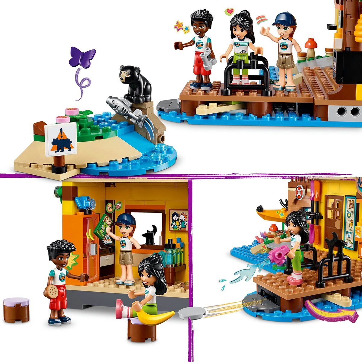 Juguete de construcción Campamento de Aventura: Deportes Acuáticos LEGO Friends - 42626 (Reacondicionado Grado B) 6