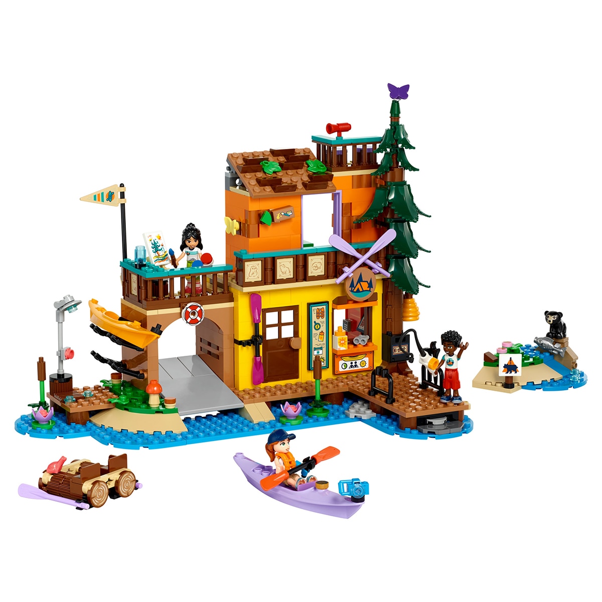Juguete de construcción Campamento de Aventura: Deportes Acuáticos LEGO Friends - 42626 (Reacondicionado Grado B) 8