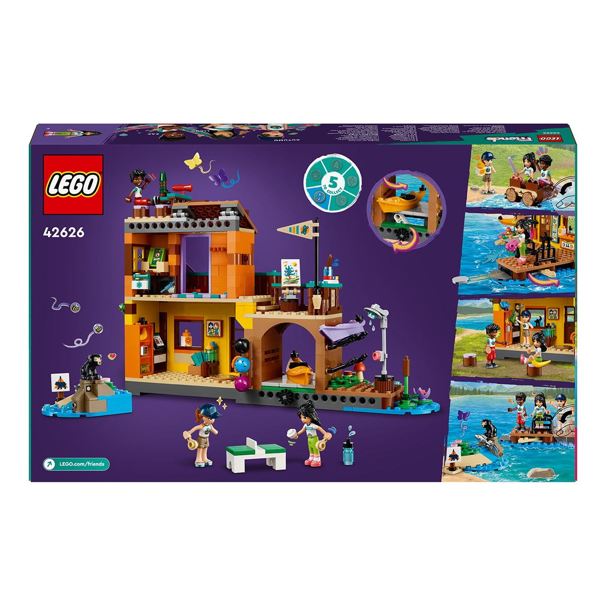 Juguete de construcción Campamento de Aventura: Deportes Acuáticos LEGO Friends - 42626 (Reacondicionado Grado B) 9