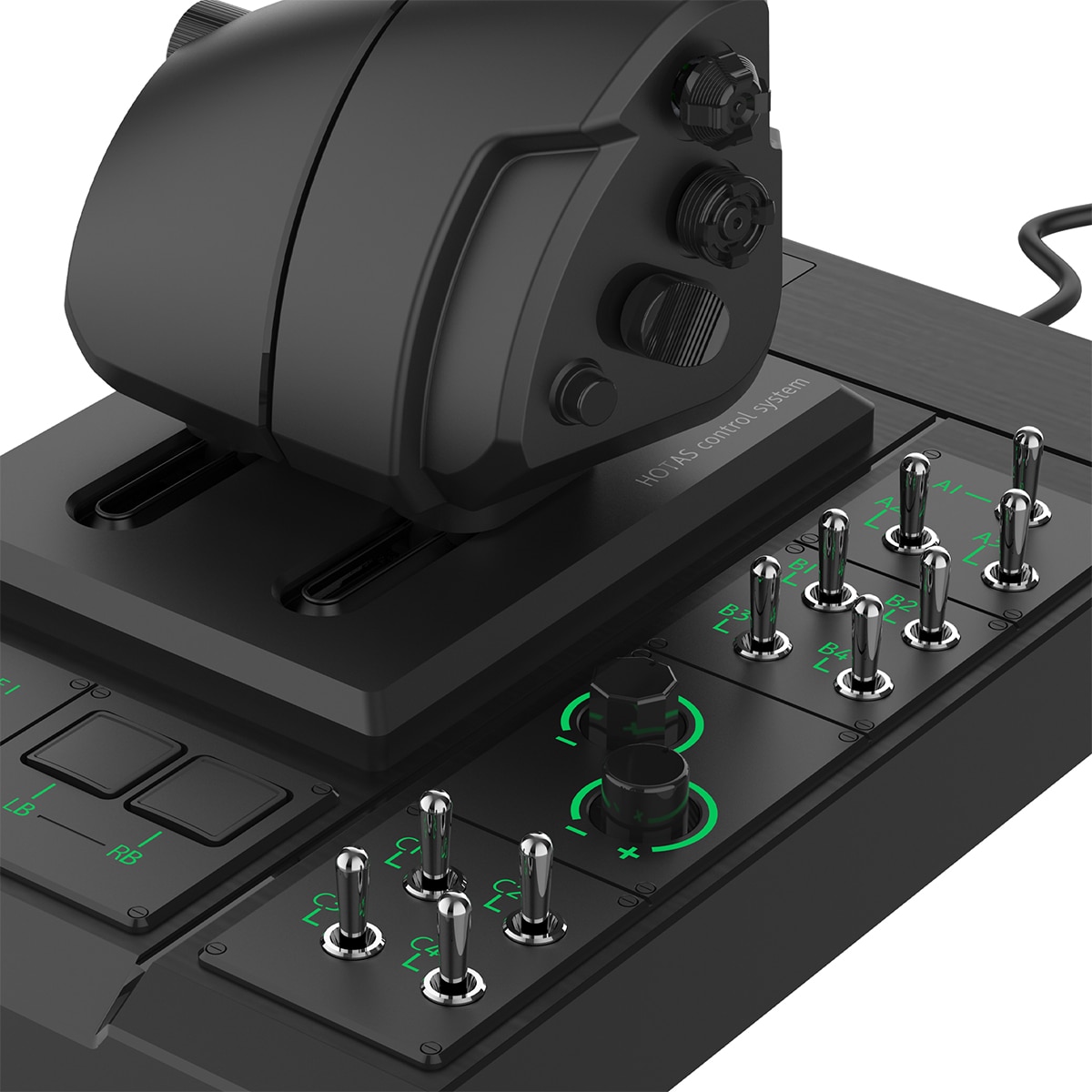 Sistema de control de vuelo HOTAS para PC 10