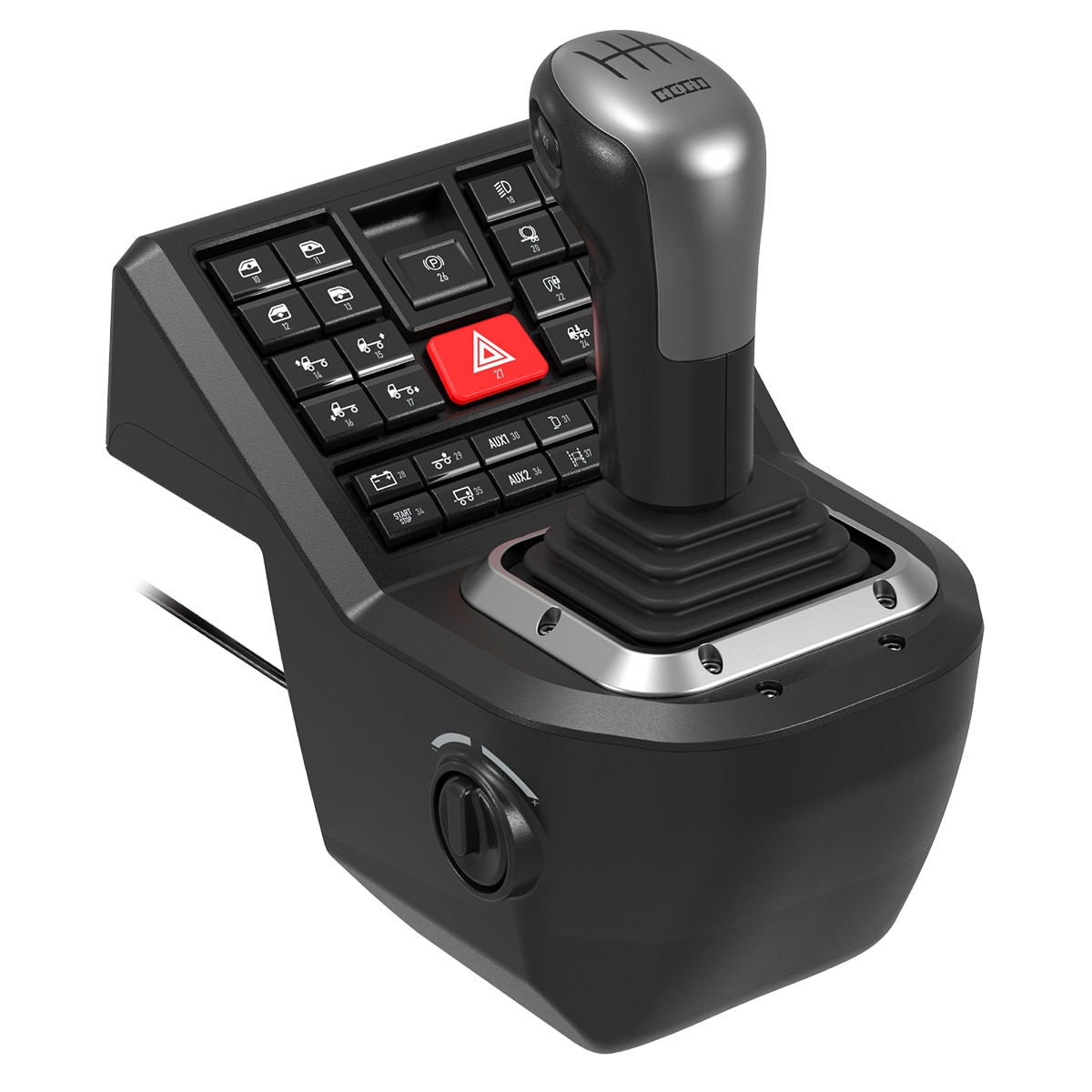 Controlador de Jogo Hori Force Feedback Truck Control System , Preto 4