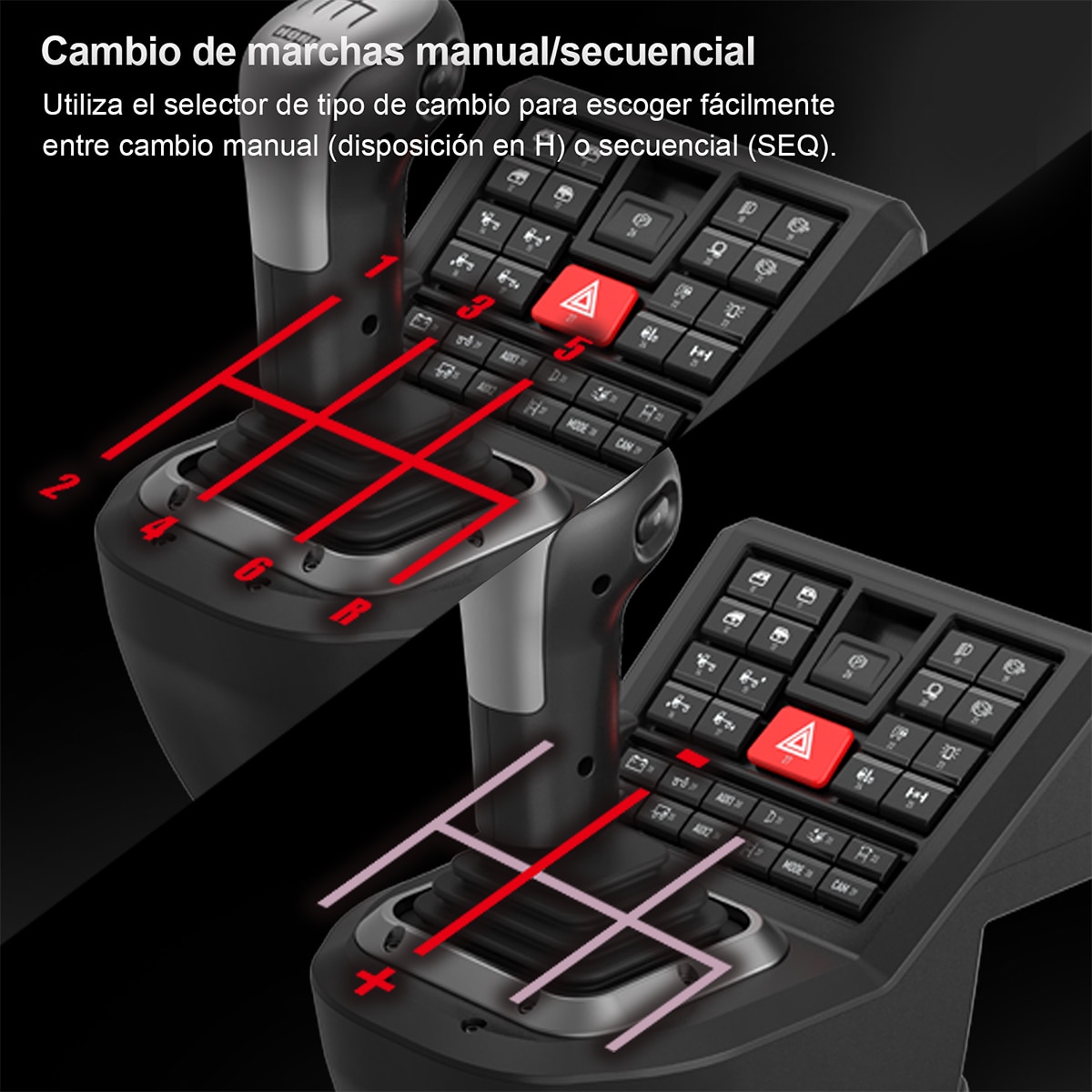 Controlador de Jogo Hori Force Feedback Truck Control System , Preto 11