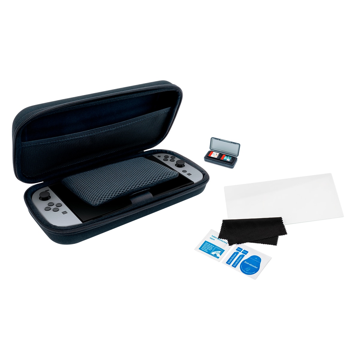 Pack proteccion Pouch L y protector de pantalla para Nintendo Switch 2 3