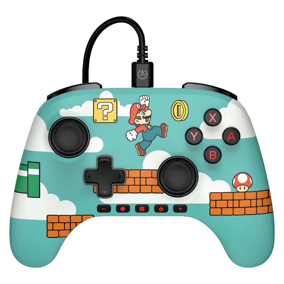 Imagen 0 de Mando con cable avanzado Power A Mario Time para Nintendo Switch 2