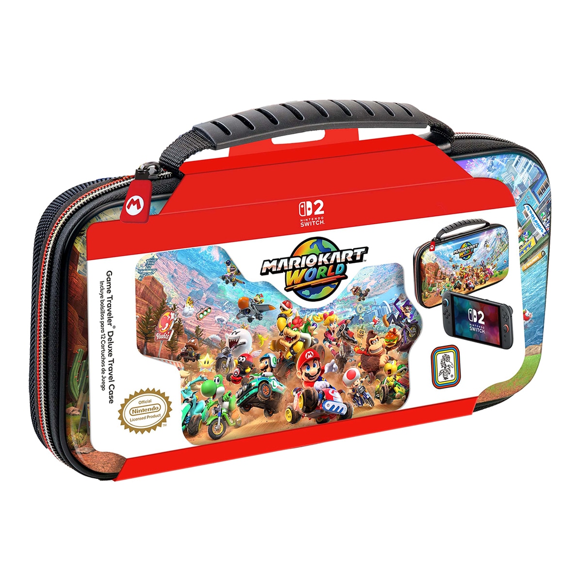 Funda de Transporte Deluxe Mario Kart World para Nintendo Switch / Switch 2 5