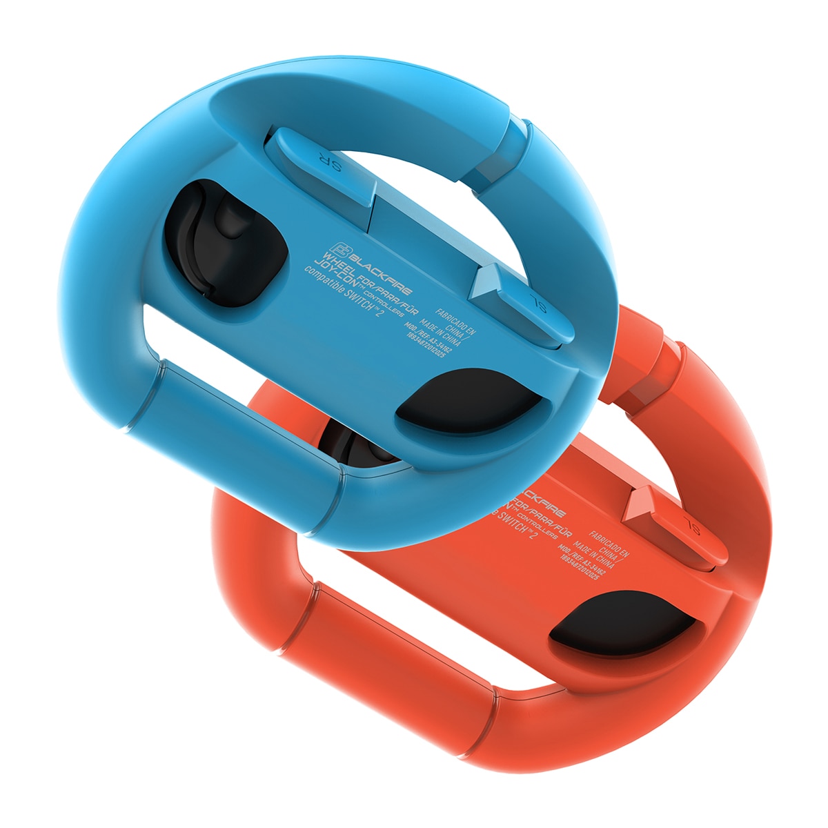 Pack de 2 volantes racing Blackfire para mandos Joy-Con 2 2