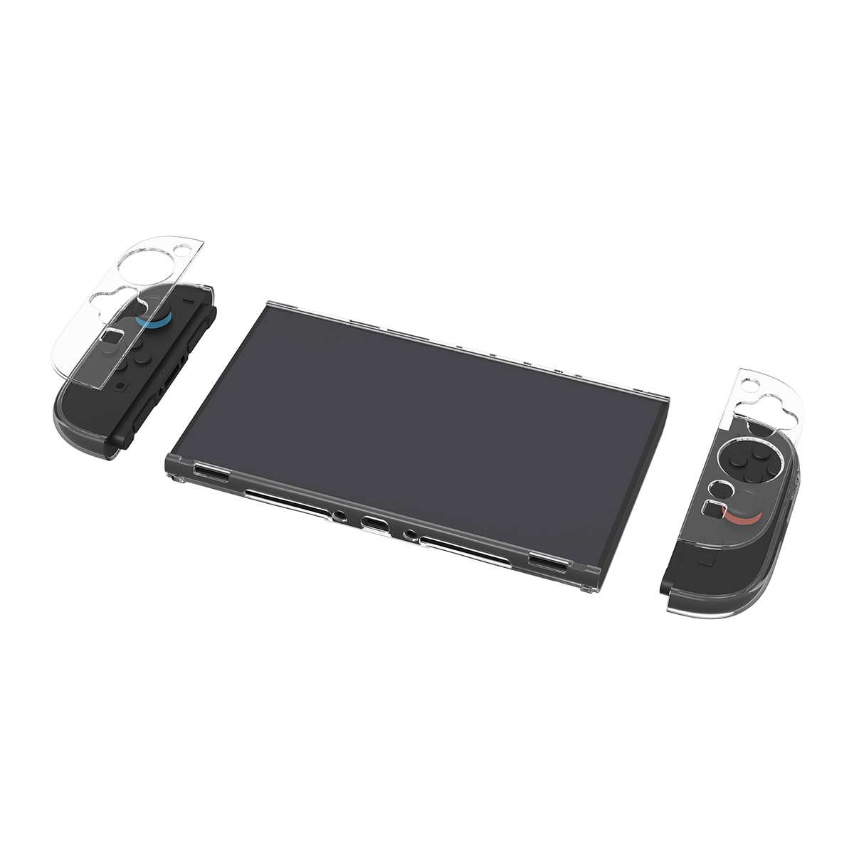 Capa rígida Crystal Transparente 3 peças Blackfire - Nintendo Switch 2 2